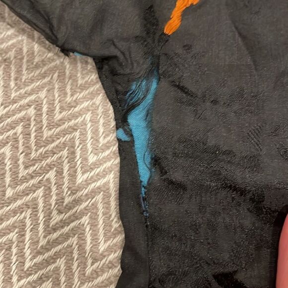 Vintage Bullock’s Made In China Embroidered Silk Blouse 1950’s Woman’s Size Smal - Picture 6 of 7